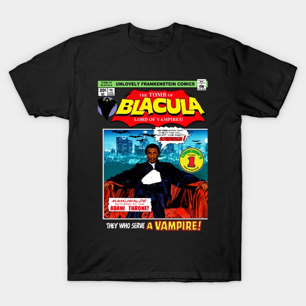 Tomb of Blacula T-Shirt by UnlovelyFrankenstein